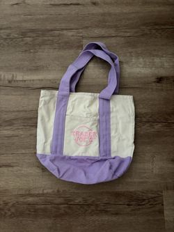 Mini Trader Joe's Canvas Tote Bag