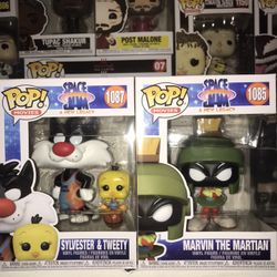 New Marvin And Sylvester& Tweety Funko Pops