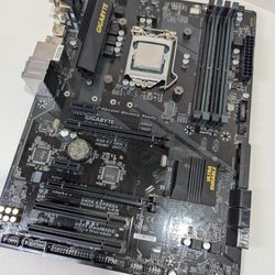 Intel Core I5 6600K CPU And MOBO Combo