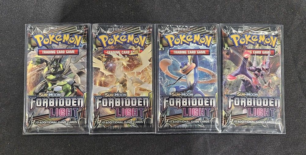 Pokémon TCG Sealed Booster Pack Art Set - Forbidden Light