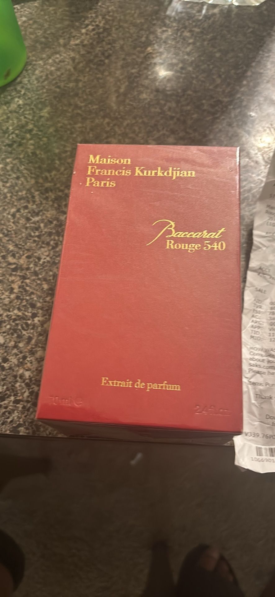 Baccarat Rouge 540 – Brand New, Sealed + Receipt Urgent