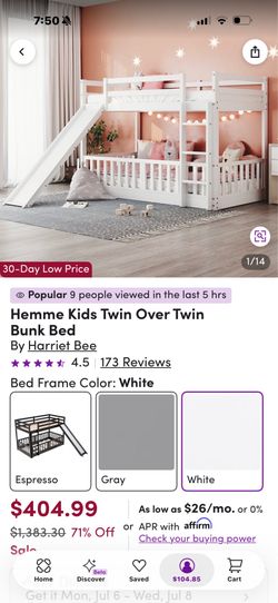 Bunk Bed With Slide And Ladder