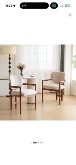Modern dining/living room chairs
