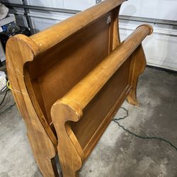 Twin Bed Frame, Headboard And Footboard 