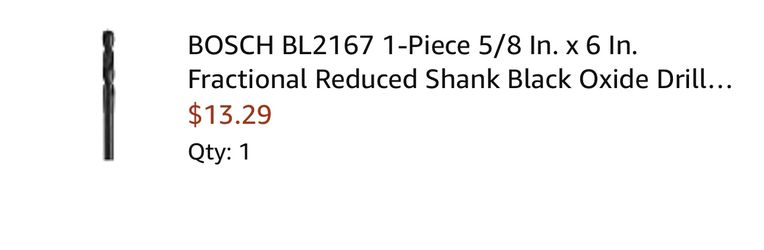 Bosch Black Oxide