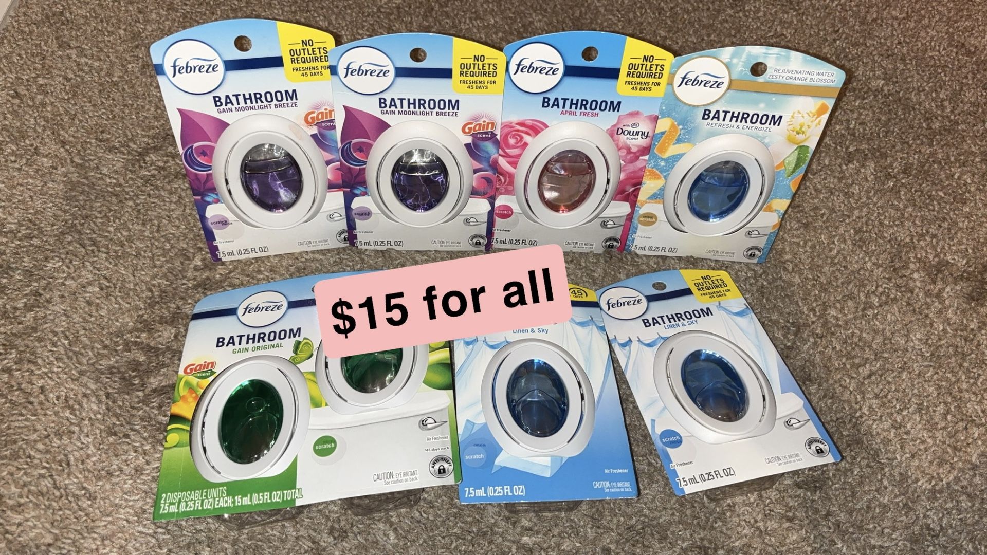 Febreze Bathroom Small Space Bundle