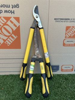 Garden Pruning Set – Bypass Loppers + Hedge Shears – Used