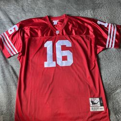 San Francisco 49ers Joe, Montana Jersey Size 4XL
