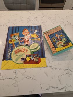 VINTAGE 1950'S HOWDY DOODY PUZZLE SEE DESCRIPTION