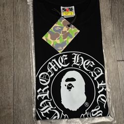 Bathing Ape Shirt | Chrome Heat X Bape