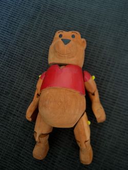 Handmade wooden Winnie the Pooh