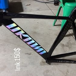  black unknown fixie frame 