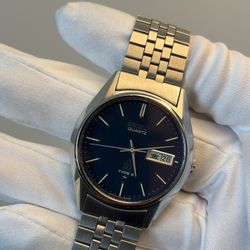 Seiko Quartz Blue Type 2 Watch