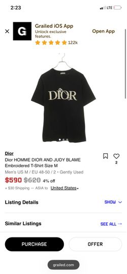 Dior designer t shirt