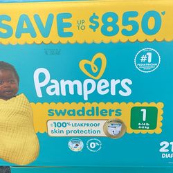 Pampers diapers