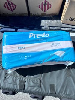 Presto heavy duty underpads
