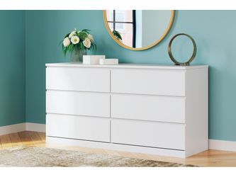 Onita White Dresser