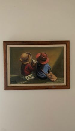 Peruvian art, oil painting