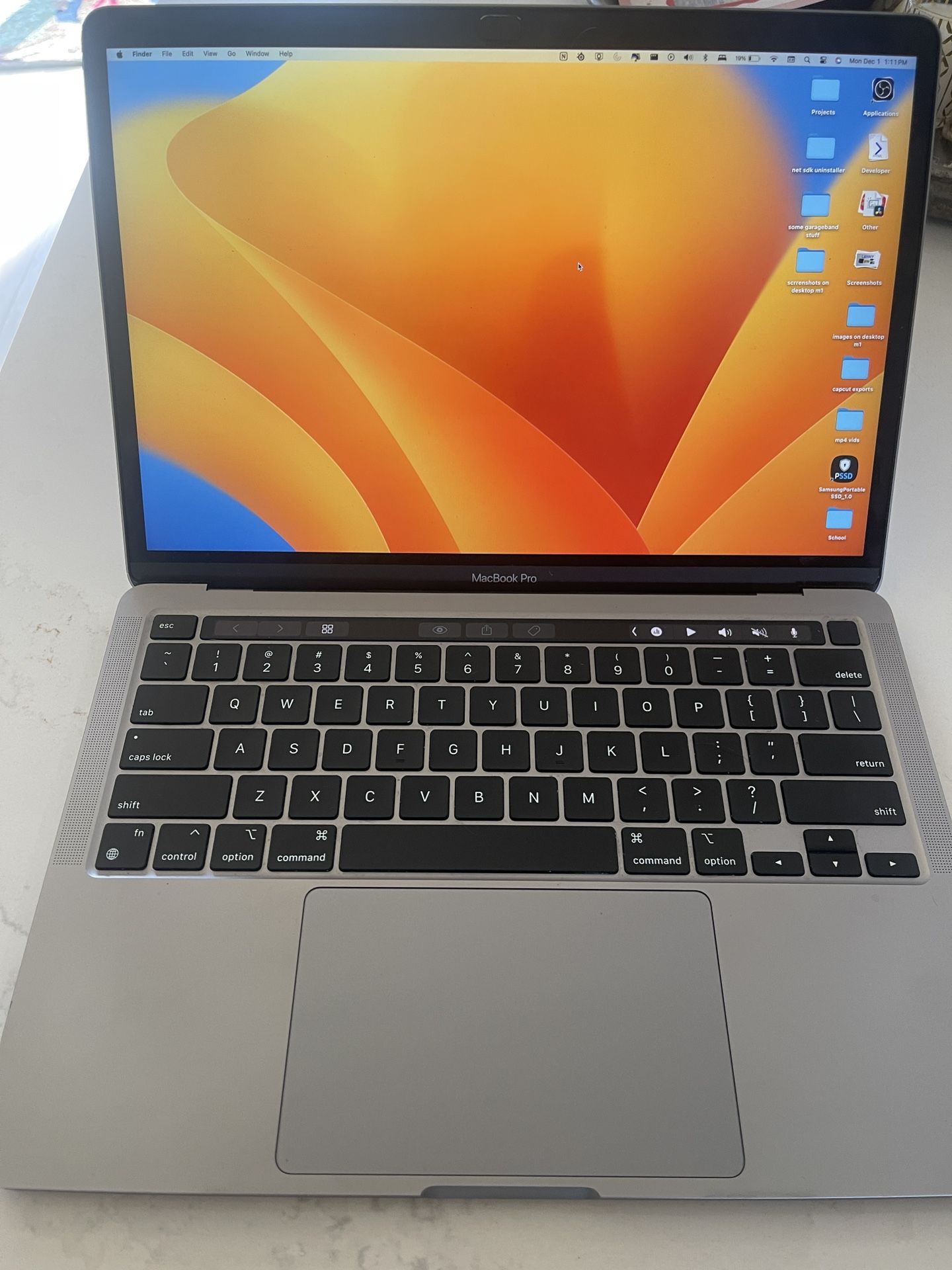 13 Inch M1 MacBook Pro