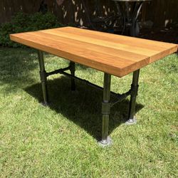 Handmade Oak Coffee Table, End Table, Side Table 