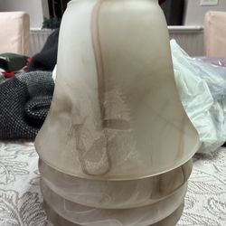 Stack Of 4 Light Covers Perfect Condition 