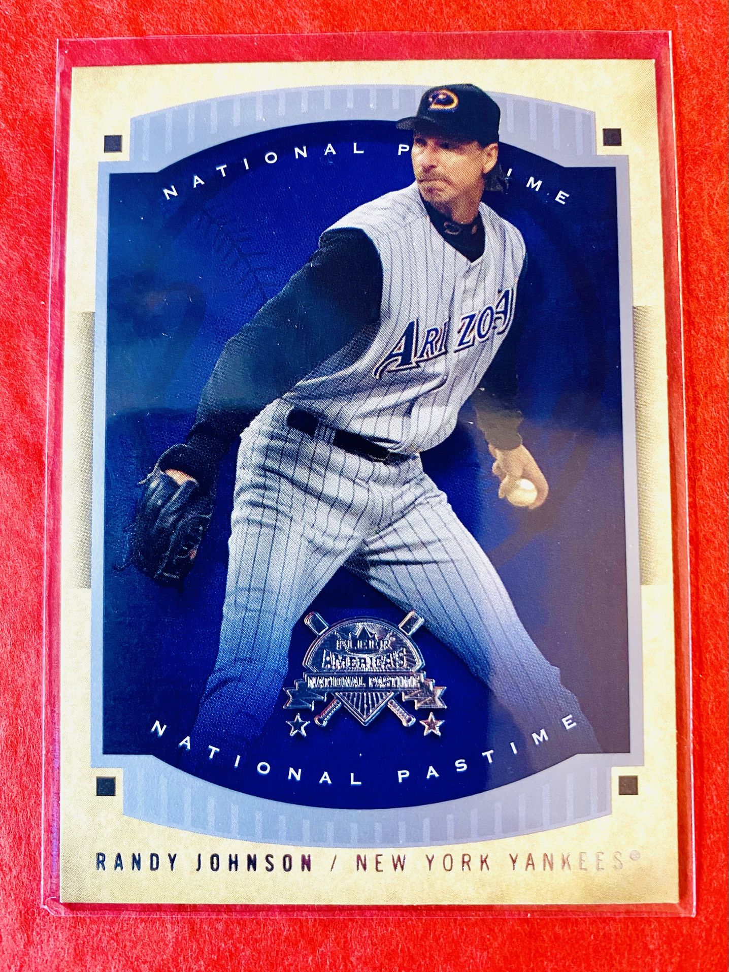 Randy Johnson 2005 Fleer National Pastime Card