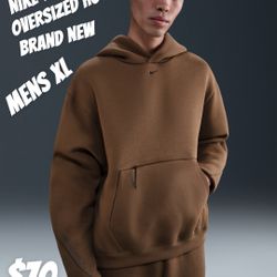 Nike Tech Fleece Oversized Hoodie Brand New MENS Size XL
