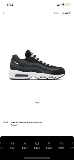 Nike Air Max 95 Black Anthracite Safari 2023