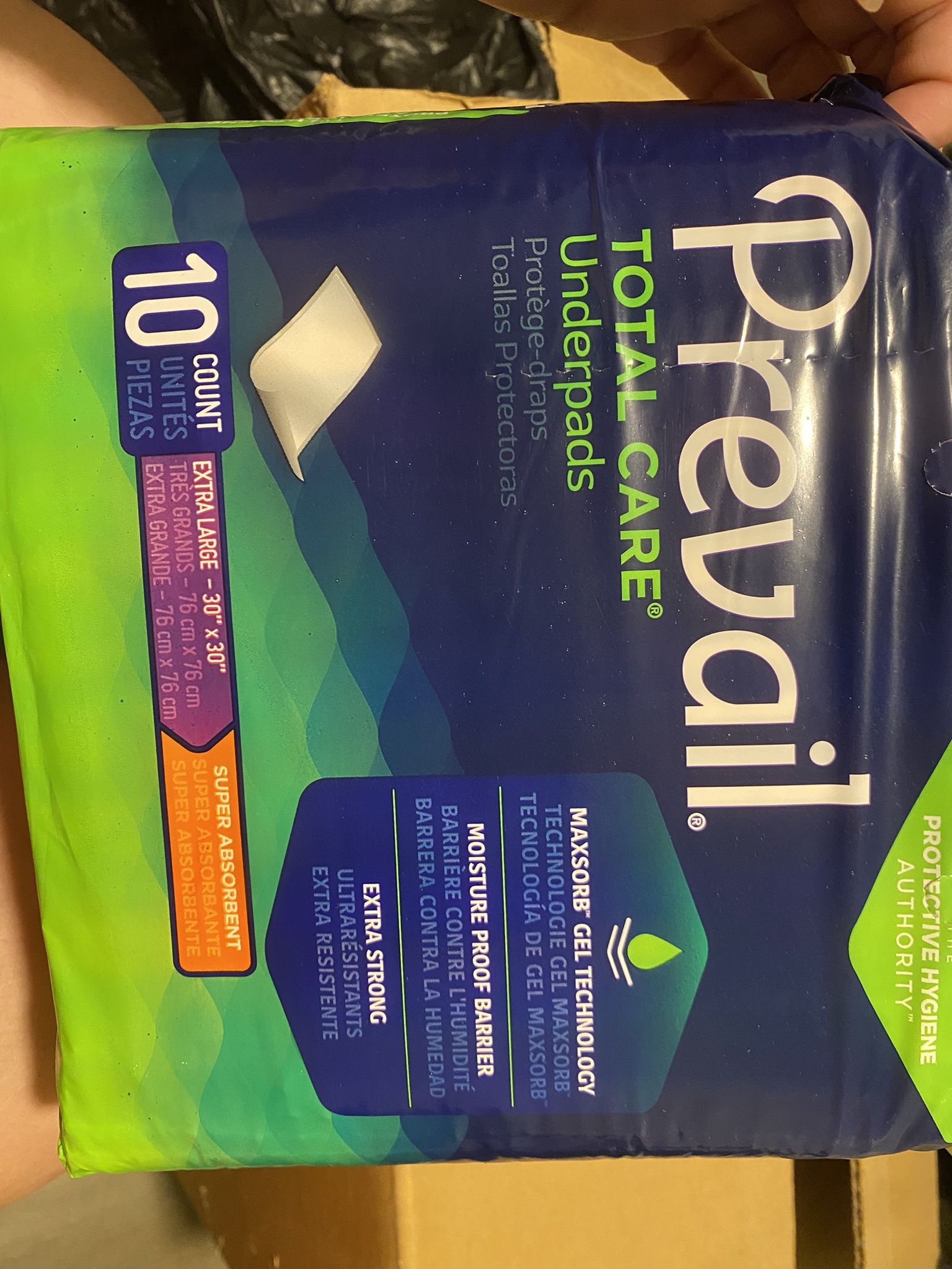 Prevail Total Care Disposable Underpad