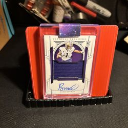 ROME ODUNZE 2024 NATIONAL TREASURES RPA ROOKIE PATCH RC AUTO 199