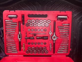Snap on master tap and die set