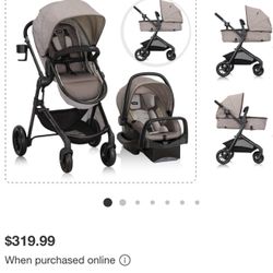 Pivot -Baby Stroller & Car Seat (Like New! )