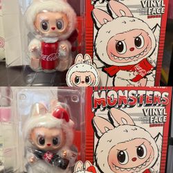 100%Authentic Labubu, THE MONSTERS COCA-COLA SERIES-Vinyl Face Blind Box, Super Shake, Happy Factor