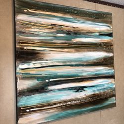 Large decorative painting 40x40