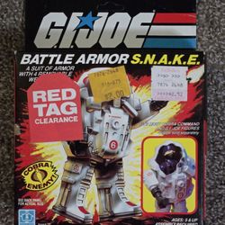 Vintage Hasbro G.I. Joe Cobra Battle Armor S.N.A.K.E. GI Joe 