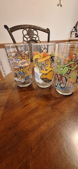 Muppet Collectible glasses