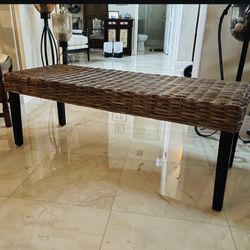 Rattan Bench for Sale in Miami FL OfferUp