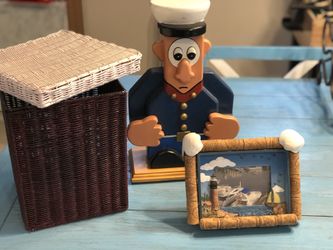 Sea scape captains bundle boats home decor