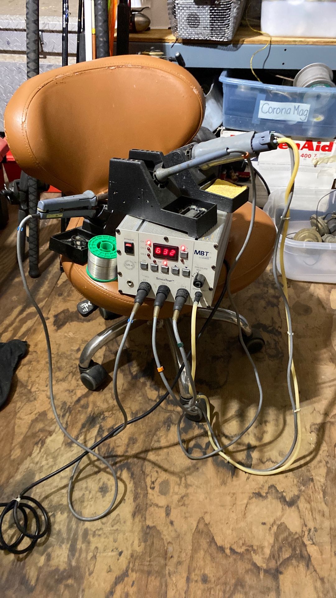 MBT Pace. 3 Station Soldering Station Nice