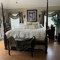 King Bedroom Set - All Wood 
