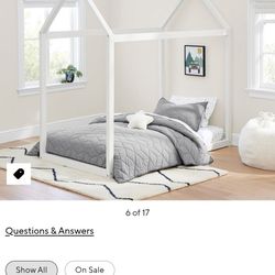 Pottery Barn Kids Camden House Bed In Black