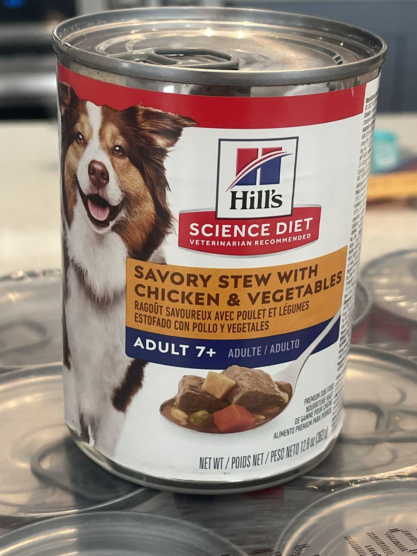 Hill's Prescription Diet Multi-Organ Support Turkey & Vegetable Stew Wet Dog Food, 12.5 oz., Case of 24