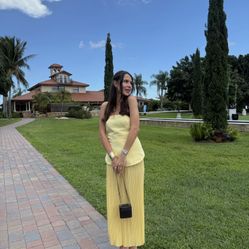 Beautiful Yellow Maxi Dress