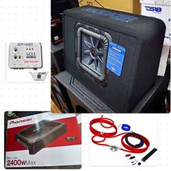 New Bass Package Deal Installed Kicker L7s 10” 