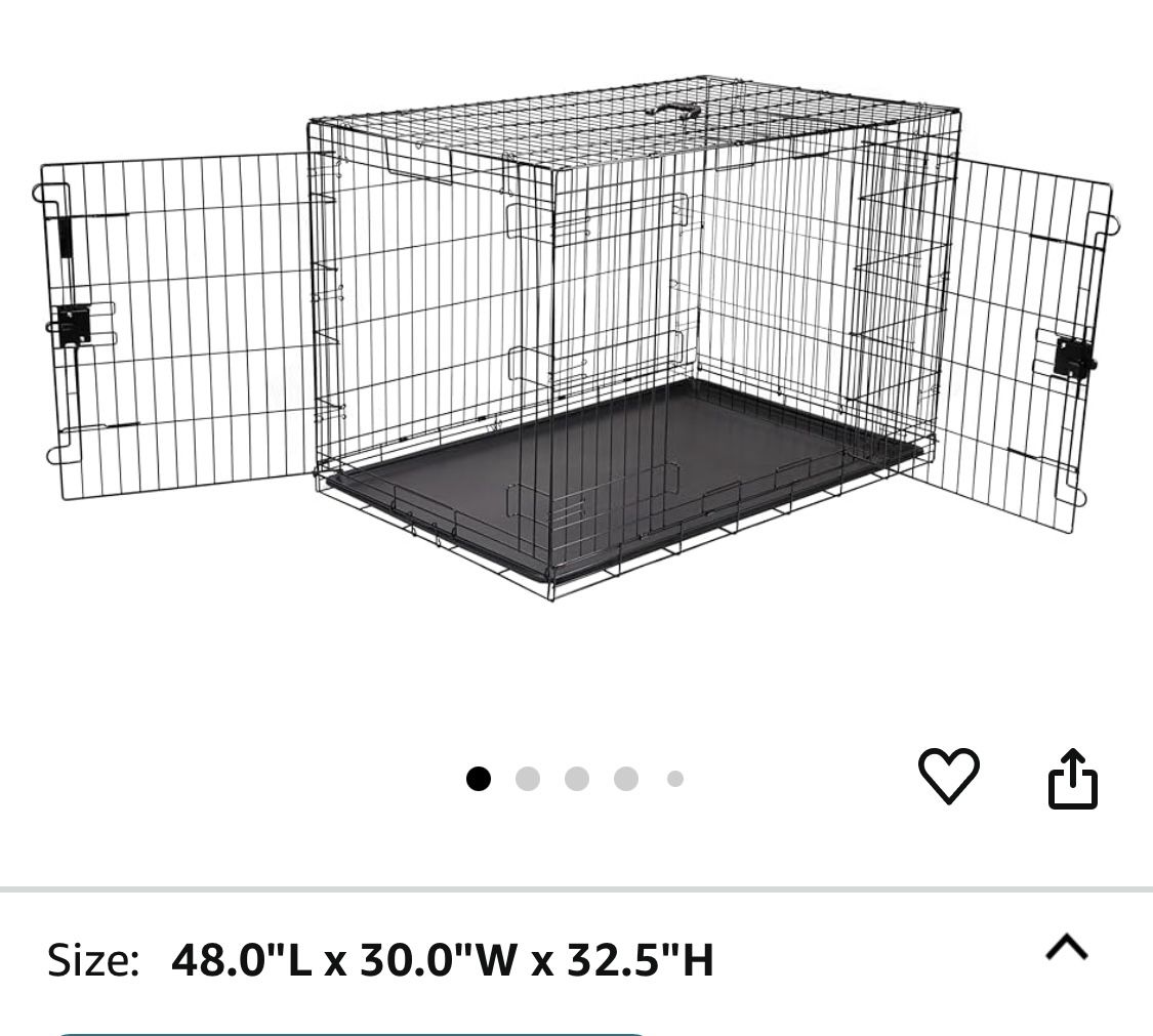 4 Large Dog Crates