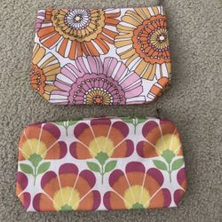 Lot of 2 Clinique  cosmetic bags - NEW