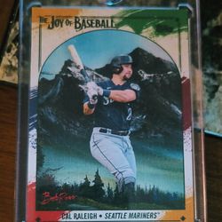 2023 Topps Joy Of Baseball Cal Raleigh Paint Splatter #60/99