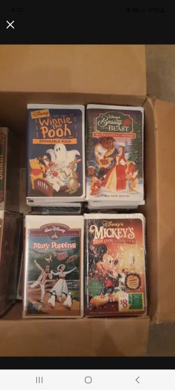 VHS Original Disney Classic Movies