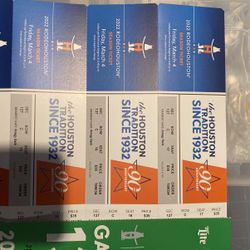 Rickey Martin 50 Yardline Work Parking Pass 