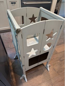 Kids Kitchen Helper Step Stool Ladder